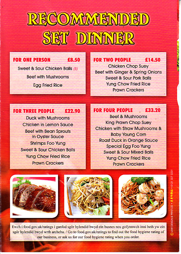 Far East Chinese takeaway Barry