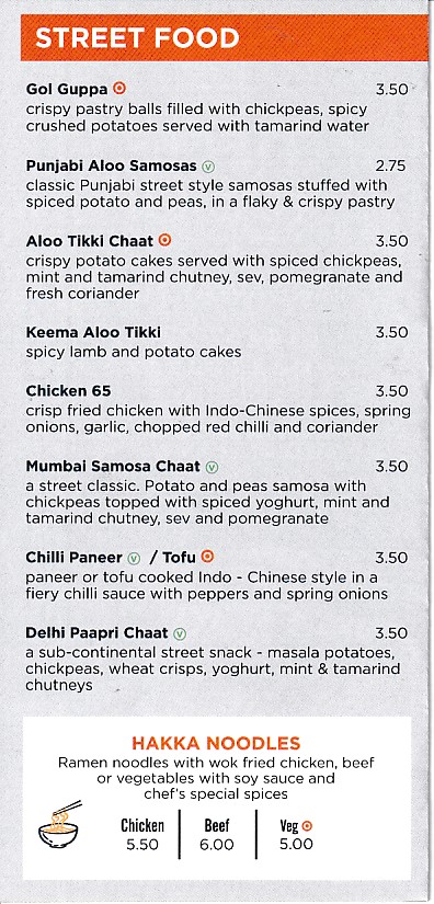 Menu of Tiffin Rasoi Indian takeaway in Barry